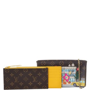 Louis Vuitton Felicie Pochette Monogram Vivienne Christmas 2022