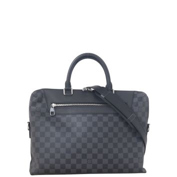 Louis Vuitton Porte Documents Jour Briefcase Damier Graphite