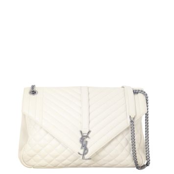 Saint Laurent Tri-Quilt Soft Envelope Bag Large