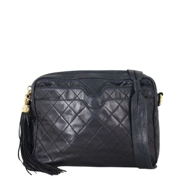 Chanel Vintage Camera Tassel Bag Medium