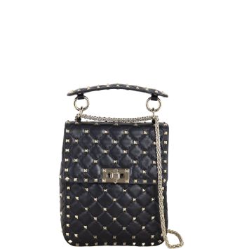 Valentino Rockstud Spike North South Chain Bag