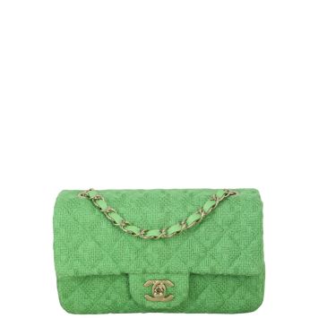 Chanel Classic Flap Mini Rectangular Bag Tweed