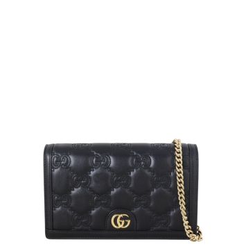 Gucci GG Matelasse Chain Wallet