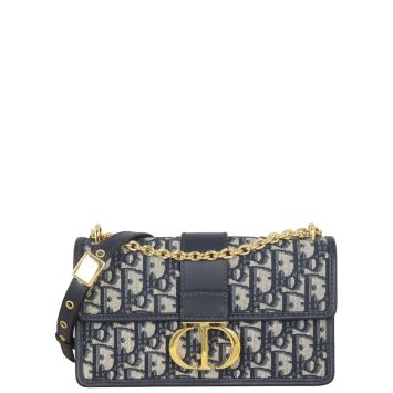 Dior 30 Montaigne East-West Chain Bag Oblique