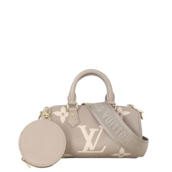 Louis Vuitton Papillon BB Monogram Empreinte Bicolour