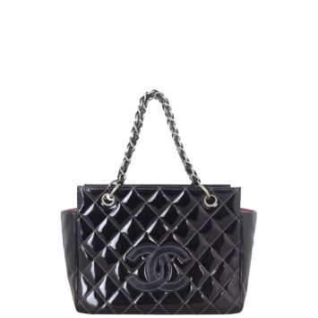 Chanel Petite Timeless Shopping Tote Patent