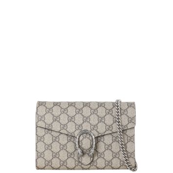 Gucci Dionysus GG Supreme Chain Wallet