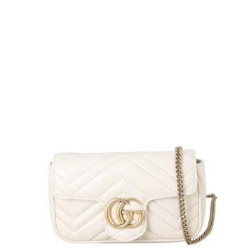 Gucci GG Marmont Matelasse Super Mini Shoulder Bag