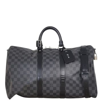 Louis Vuitton Keepall 45 Bandouliere Damier Graphite