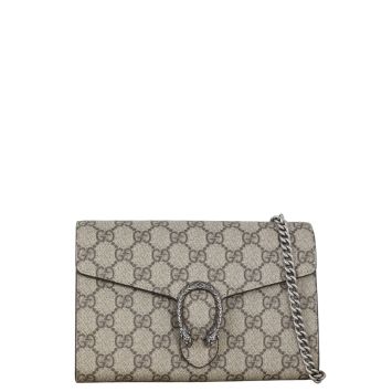 Gucci Dionysus GG Supreme Chain Wallet