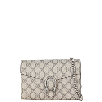 Gucci Dionysus GG Supreme Chain Wallet
