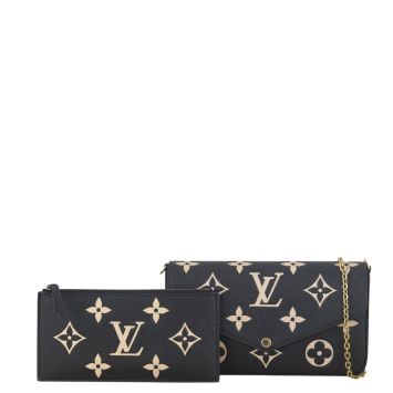 Louis Vuitton Pochette Felicie Monogram Empreinte Giant Bicolour
