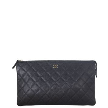 Chanel Classic Double Pocket Zip Pouch