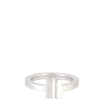 Tiffany & Co Tiffany T Wire 18k White Gold Ring