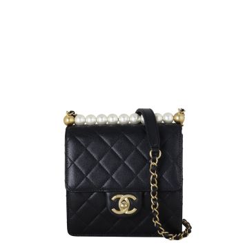 Chanel Chic Pearls Flap Mini Bag