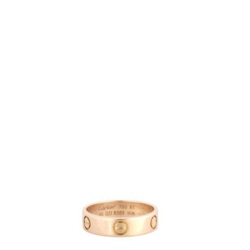 Cartier Love Ring 18k Rose Gold