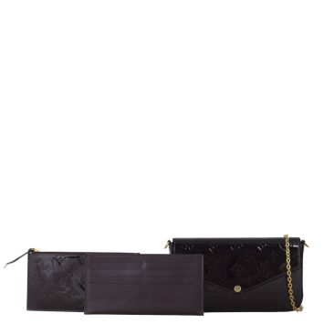 Louis Vuitton Pochette Felicie Monogram Vernis