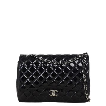 Chanel Classic Double Flap Maxi Patent