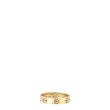 Cartier Love Ring Small 18k Yellow Gold