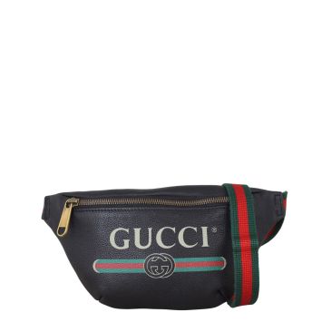 Gucci Retro Logo Web Belt Bag