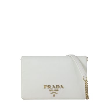 Prada Saffiano Mini Chain Bag