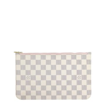 Louis Vuitton Neverfull Pouch Damier Azur