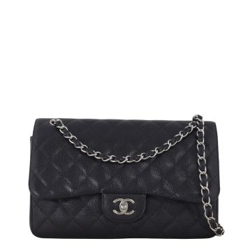 Chanel Classic Double Flap Jumbo Caviar