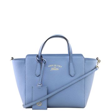Gucci Swing Mini Leather Tote Front