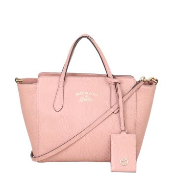 Gucci Swing Mini Leather Tote Front