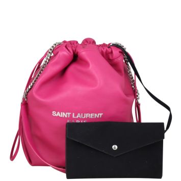 Saint Laurent Teddy Bucket Bag Front
