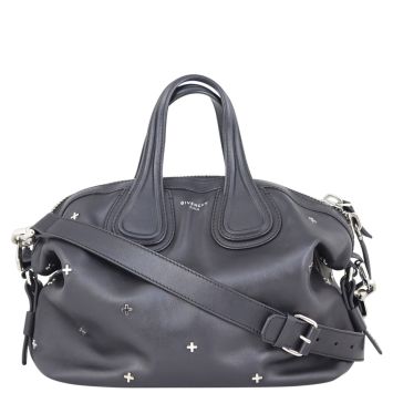 Givenchy Nightingale Small Cross Embellished Satchel Front
