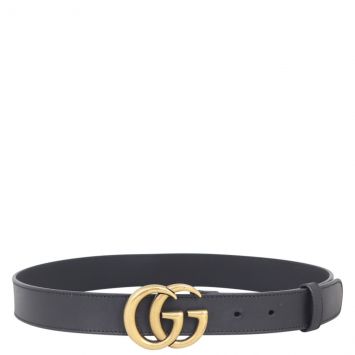Gucci Marmont Double G Belt Front
