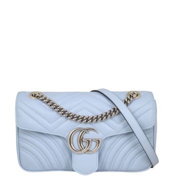 Gucci GG Marmont Matelasse Small Shoulder Bag Front

