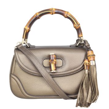 Saint Laurent Anita Suede Fringe Mini Front with Strap