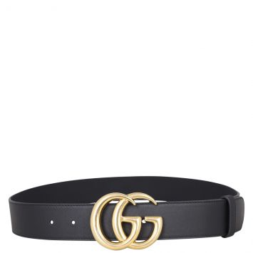 Gucci Marmont Double G Belt Front

