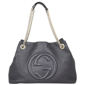 Gucci Soho Chain Shoulder Bag Medium Front
