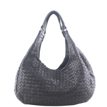 Bottega Veneta Campana Nero Medium Front