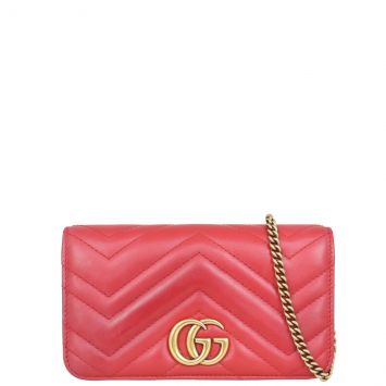 Gucci GG Marmont Super Mini Shoulder Bag Front
