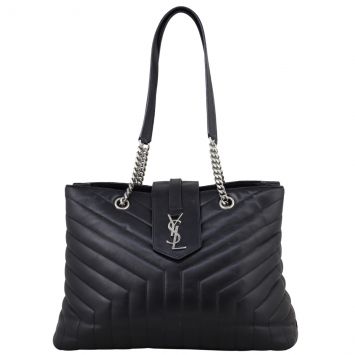 Saint Laurent Loulou Large Shopping Tote Front
