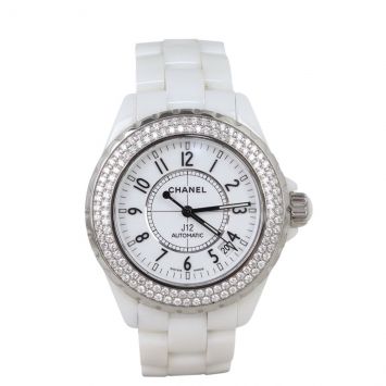 Chanel J12 Diamond Watch 38mm Top
