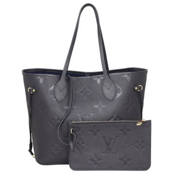 Louis Vuitton Neverfull MM Monogram Empreinte Giant Front with Components