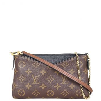 Louis Vuitton Pallas Clutch with Chain Front with Strap