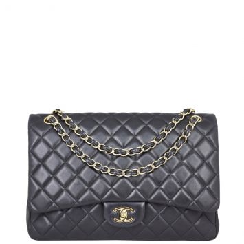 Chanel Classic Single Flap Maxi Front with Strap