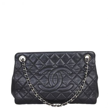 Chanel CC Timeless Expandable Tote Front with Strap