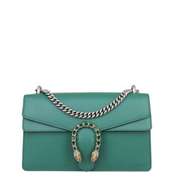 Gucci Dionysus Small Leather Shoulder Bag Front with Strap