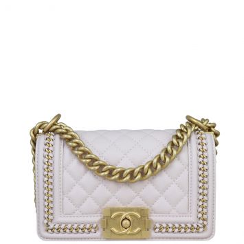 Chanel Boy Small Front with Strap