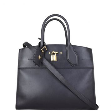 Louis Vuitton City Steamer MM Front with Strap