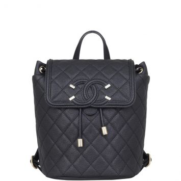 Chanel Filigree Backpack Front