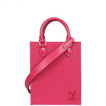 Louis Vuitton Petit Sac Plat Epi Front with Strap