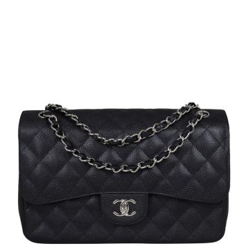 Chanel Classic Double Flap Jumbo Front with Strap